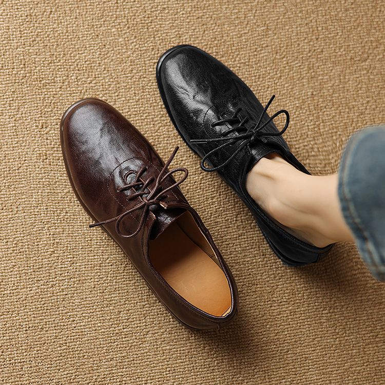 Deep Mouth Flat Shoes - Style k.html